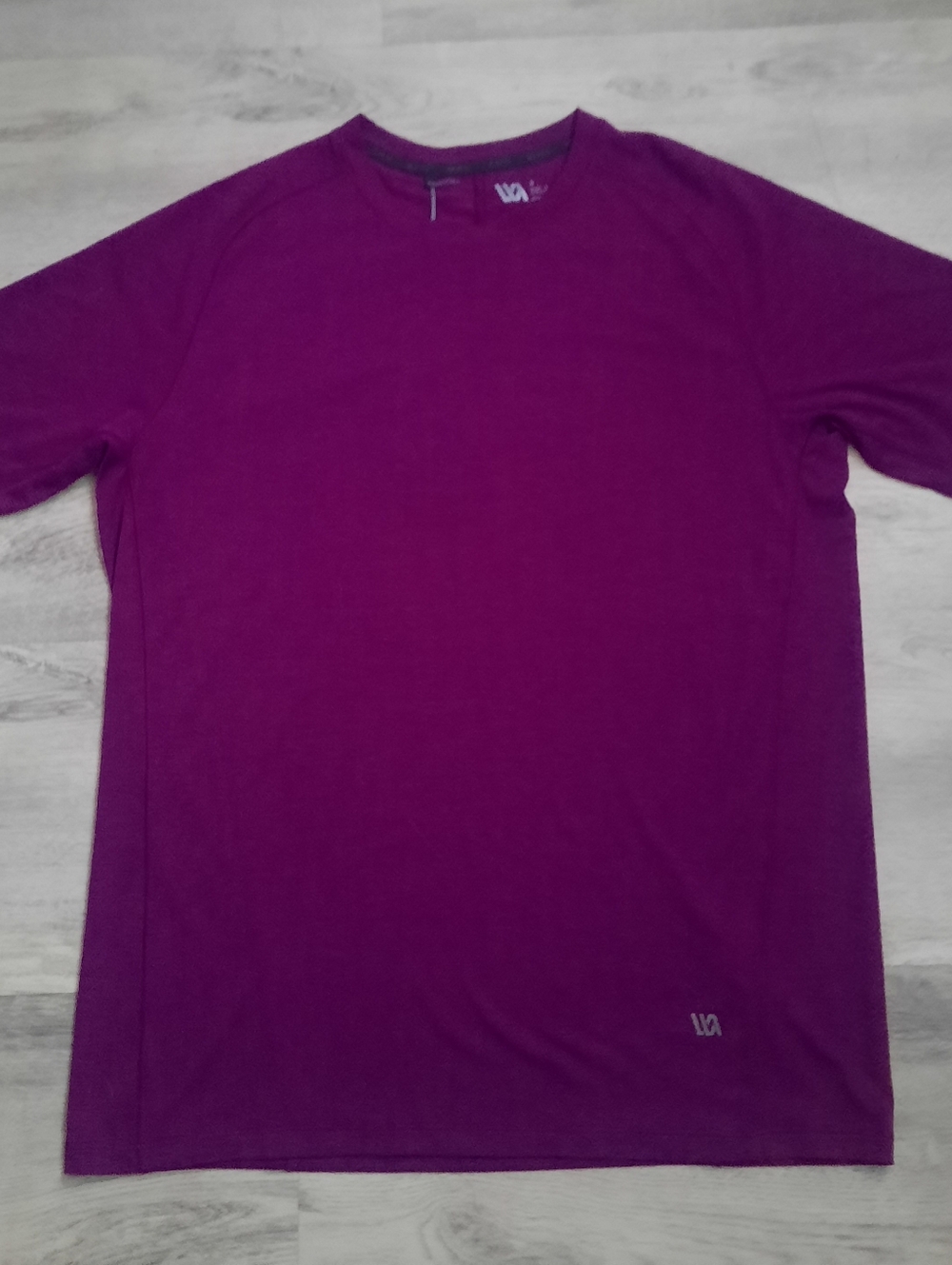 VRST Men's Short Sleeve Crew Tee - Deep Magenta